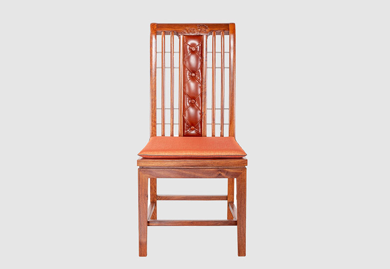 石柱芙蓉榭中式实木餐椅效果图