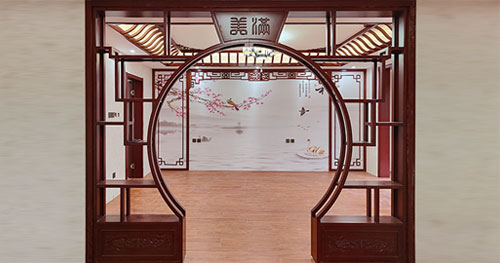 石柱中国传统的门窗造型和窗棂图案