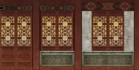 石柱隔扇槛窗的基本构造和饰件